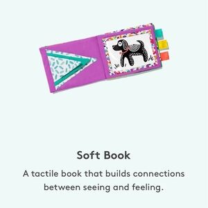 Lovevery Soft Tactile Book- Charmer Play Kit